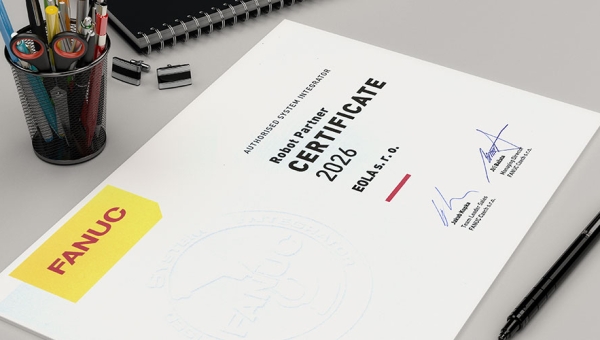 EOLA – CERTIFIKOVANÝ INTEGRÁTOR FANUC – 2026