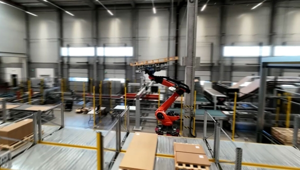 Pokročilá logistika polotovarů se zakázkovou paletizací